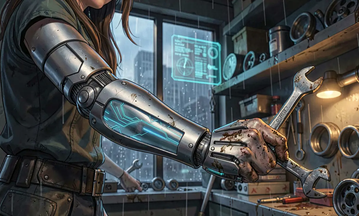 Cinder's Prosthetic Arm
